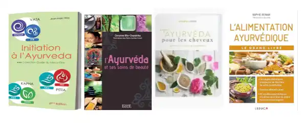 Sélection d'ouvrages sur l'Ayurveda