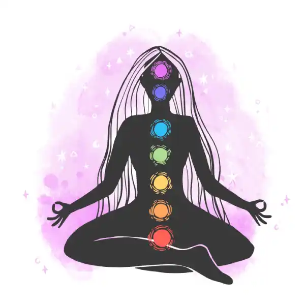 Chakras du corps, concept mystique - Delivered by Freepik