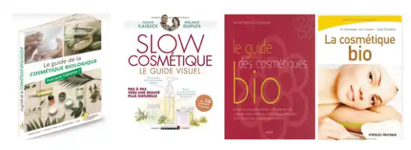 Sélection d'ouvrages sur la cosmétique bio