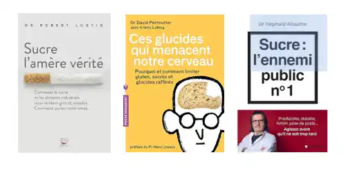 Ouvrages sur les méfaits du sucre