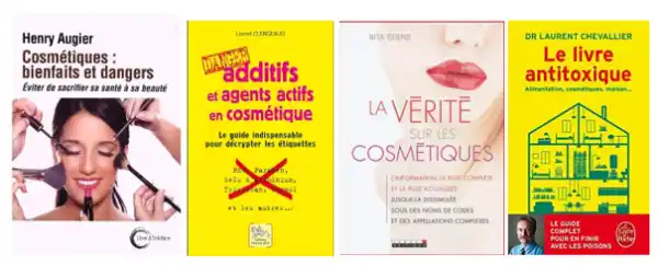 Sélection d'ouvrages sur les dangers des cosmétiques