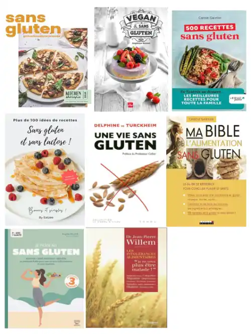 Sélection d'ouvrages sur le gluten/sans gluten