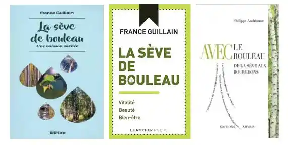 S&eacute;lection d'ouvrages sur la s&egrave;ve de bouleau - Univ'Hair