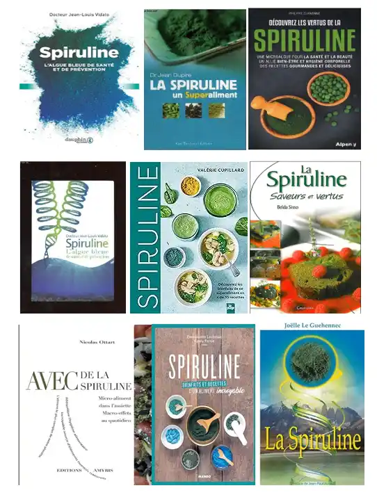 Sélection d'ouvrages sur la spiruline 