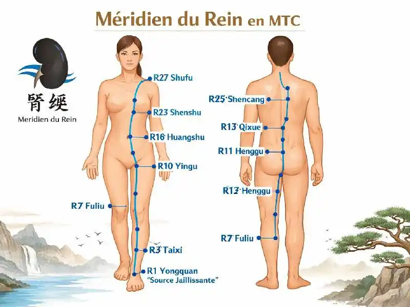 Soutenir l’énergie des Reins pour freiner la chute de cheveux : la vision MTC