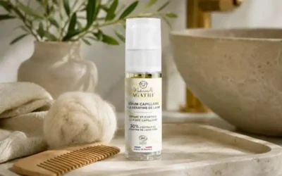 Sérum capillaire à la kératine de laine – Mlle Agathe