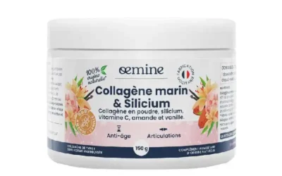 Collagène marin & Silicium, arôme vanille – Oemine